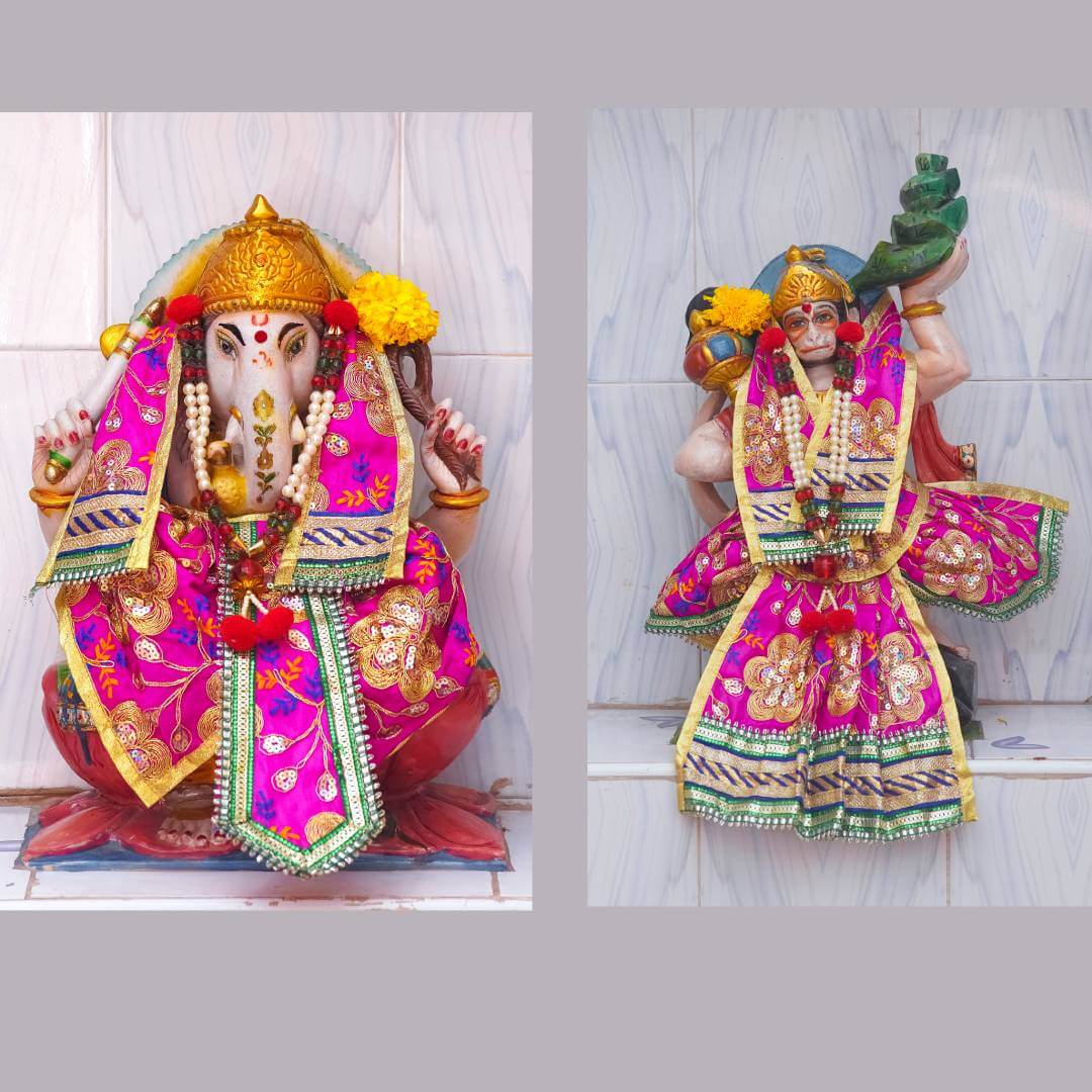 Shree Ganesh & Hanumanji